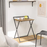 Perfekt til små rum: Dette kompakte skrivebord giver nok plads, især velegnet til små rum.