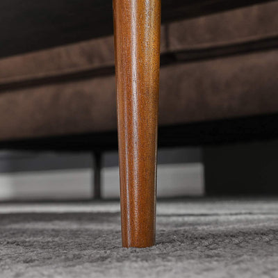 Sofabord med opbevaring, skuffe, 100 x 50 x 45 cm, rustik brun