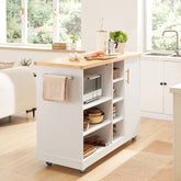 Denne køkkenvogn i moderne design er designet til forskellig opbevaringsplads og holdbar brug.