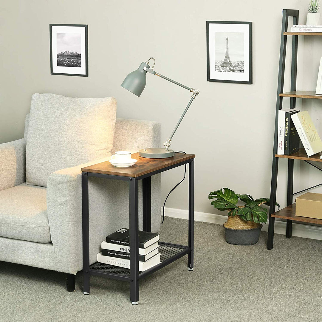 a living room filled with furniture and a table 