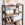 Reol med skabsrum med 2 døre og 4 hylder, rustik brun og sort, 64 x 28,6 x 147,3 cm