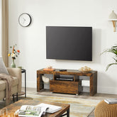TV-møbel med skuffe, retro-look, brun