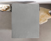 Single Jersey 135 g/m2 lagen, grå 140 x 200 cm