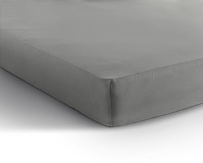 Single Jersey 135 gr. lagen grå 190/200 x 200/220 cm