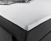 Jersey-lagen til topmadras, hvid 180 x 220 cm