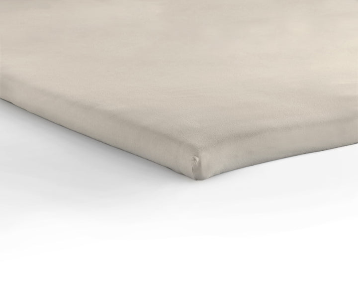 Jersey-lagen til topmadras, creme, 120/140 x 200/220 cm