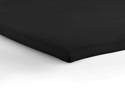 Jersey-lagen til topmadras, sort 180 x 200/220 cm
