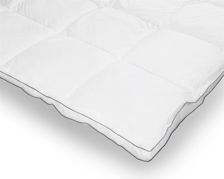 Percale-lagen Touch enkeltdyne hvid - 260X220 cm