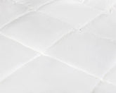 Helårsdyne i percale, hvid, 200 x 200 cm