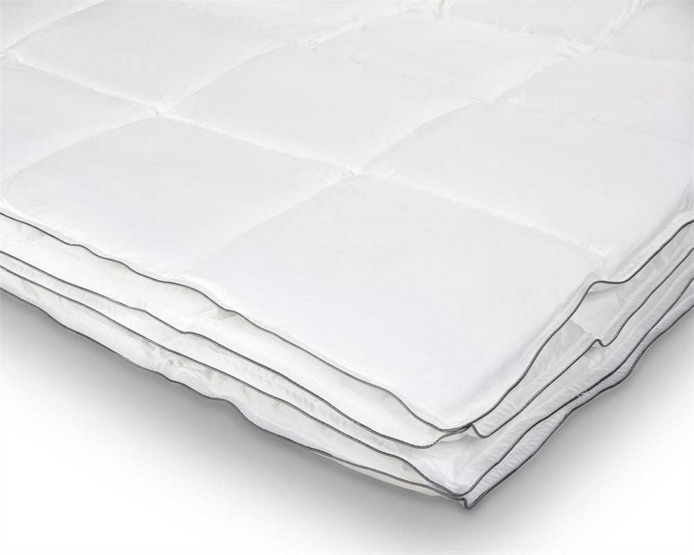 Percale-lagen Touch helårsdyne hvid - 240X200 cm