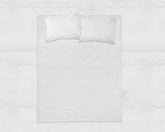 Lagen i premium bomulds-flannel, hvid 200 x 250 cm