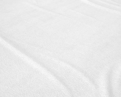 Lagen i premium bomulds-flannel, hvid 180 x 200/210 cm