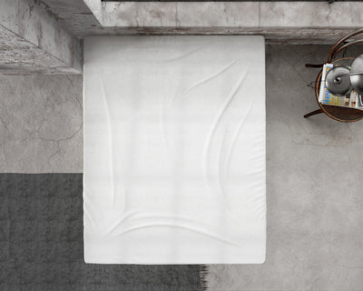 Lagen i premium bomulds-flannel, hvid 200 x 200/220 cm