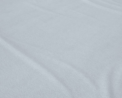 Lagen i premium bomulds-flannel, grå 90 x 200/210 cm