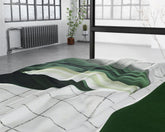 Wild Nature sengesæt, grøn 200 x 220