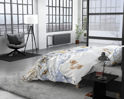 Janine sengesæt, grå 240 x 220 cm