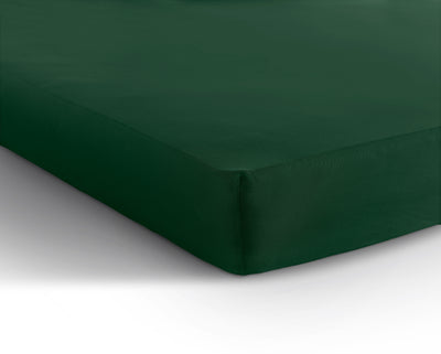 Single jersey 135 gr. lagen botanisk grøn 190/200 x 200/220 cm