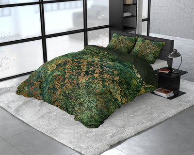 Venni sengesæt, grøn 240 x 220