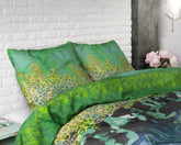 Asian Forest sengesæt, grøn 200 x 220 cm