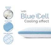 3D blå Cell Tech Cooling Microgel Pude