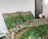 Trendy Jungle sengesæt, grøn 200 x 220