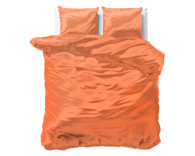 Beauty Skin Care sengesæt, orange 200 x 220 cm