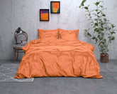 Beauty Skin Care sengesæt, orange 200 x 220 cm