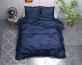 Beauty Skin Care sengesæt, navy blå, 240 x 220 cm