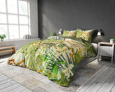 Jungle sengesæt, grøn 240 x 220 cm