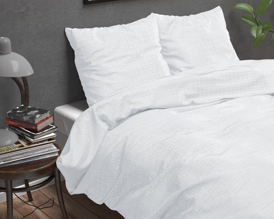 Axel sengesæt, hvid 200 x 220 cm