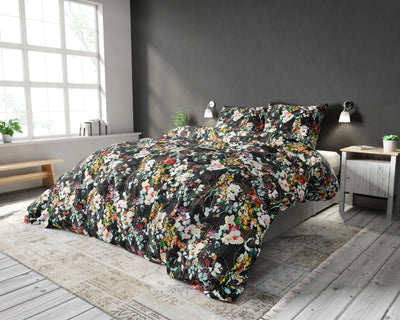 Jolisa 2 sengesæt, sort 240 x 220 cm