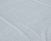 Stræklagen i flannel-bomuld, grå, 140 x 200 cm