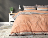 Sonta sengesæt, orange 200 x 220