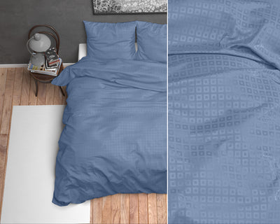 Axel sengesæt, blå 140 x 220 cm