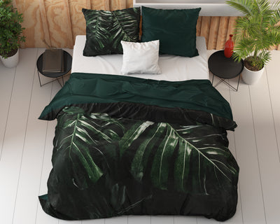 Walker grøn sengesæt, 140 x 220 cm