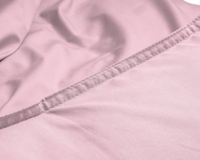 Egyptisk Bomuld Uni sengesæt, pink 200 x 200/260 cm