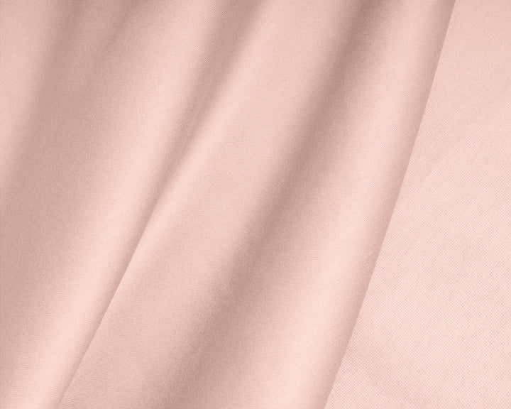 Lagen i satin til topmadras, pink 90 x 220 cm