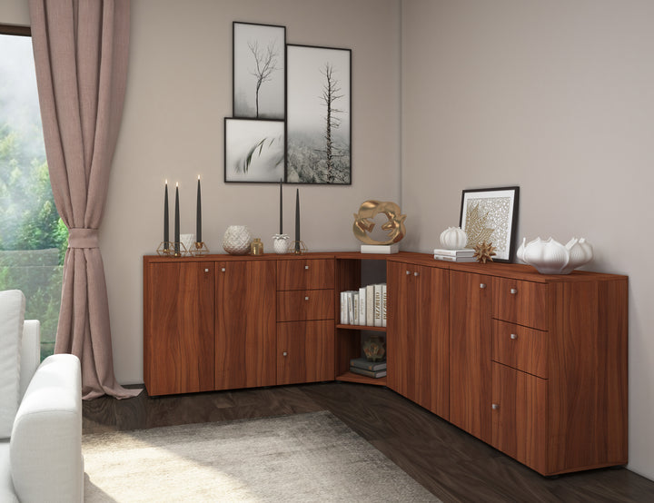 Vinylreol, 115 x 60 x 34 cm, brun