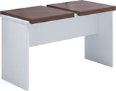Spisebordssæt XXL, 110x70 med 2 bænke
