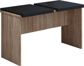Spisebordssæt XXL, med 2 bænke, 110x70 cm