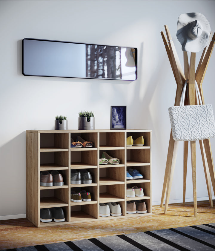 Skoreol med plads til minimum 20 par sko, 92 x 67 x 33 cm