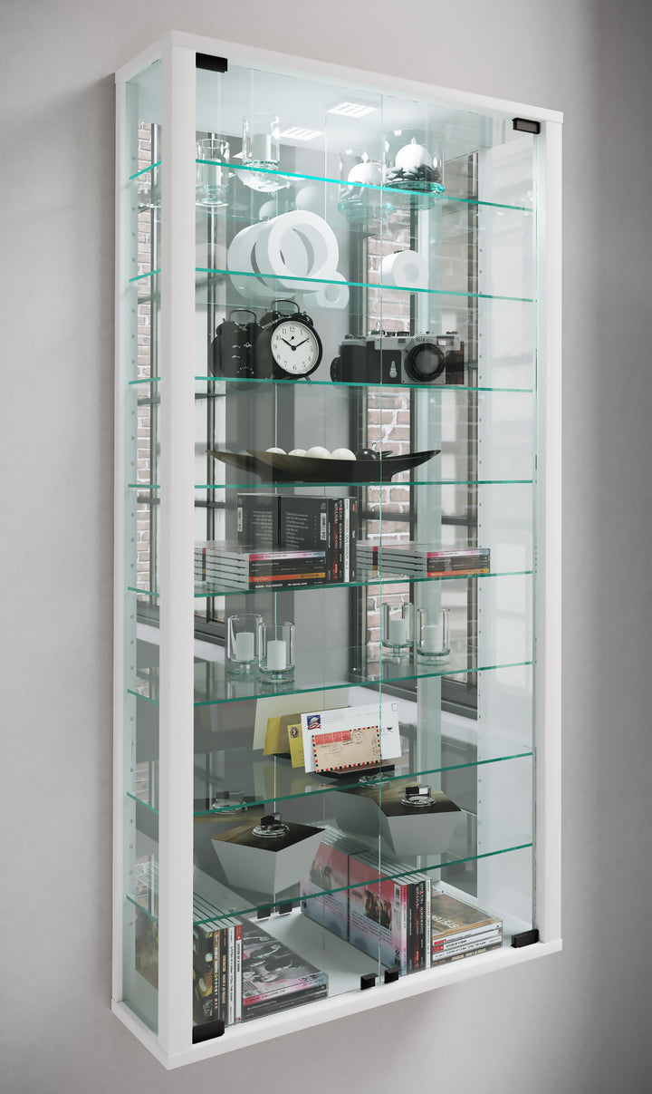 Overskab "Vitrosa Maxi" Med Spejl | Inkl. Led Lys