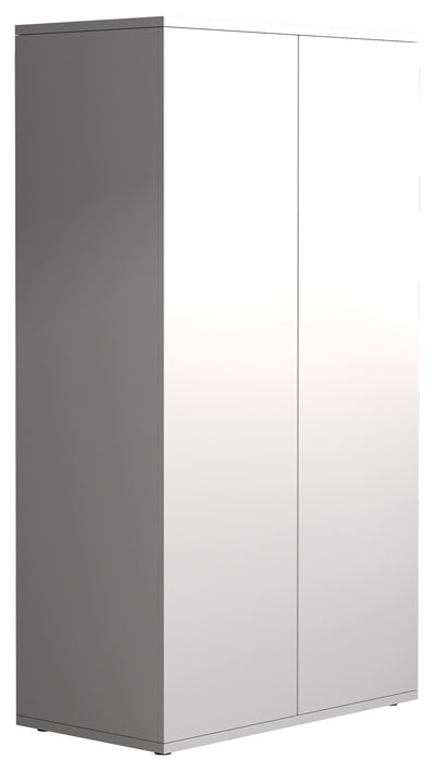 Stilfuld kommode, h. 108 x b. 60 x d. 32 cm, hvid