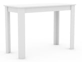 Spisebord, h. 76 x b. 110 x d. 50 cm, hvid