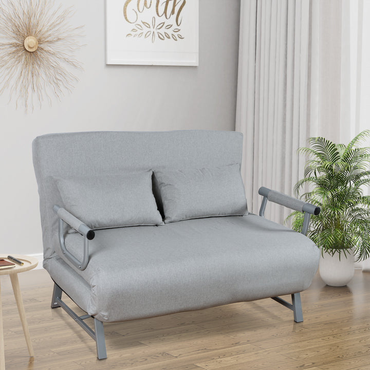 Smart sovesofa, 184 cm lang x 127 cm bred, grå
