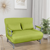 Sofaseng til studieboligen eller gæsteværelset, sofamål ca. h. 95 x b. 127 x d. 78 cm, grøn