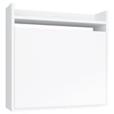 Pladsbesparende vægskrivebord, 60 x 60 x 57 cm, hvid
