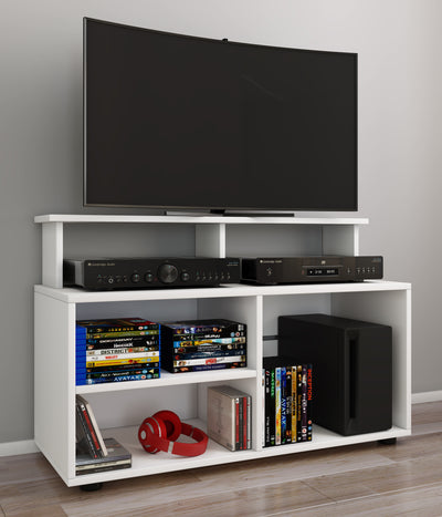 TV-bord, h. 59 x b. 90 x d. 36 cm, hvid