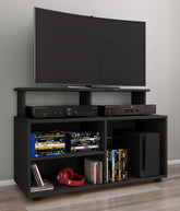 TV-bord, h. 59 x b. 90 x d. 36 cm, sort