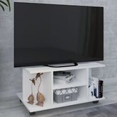Tv-bord, h. 40 x b. 80 x d. 40 cm, hvid